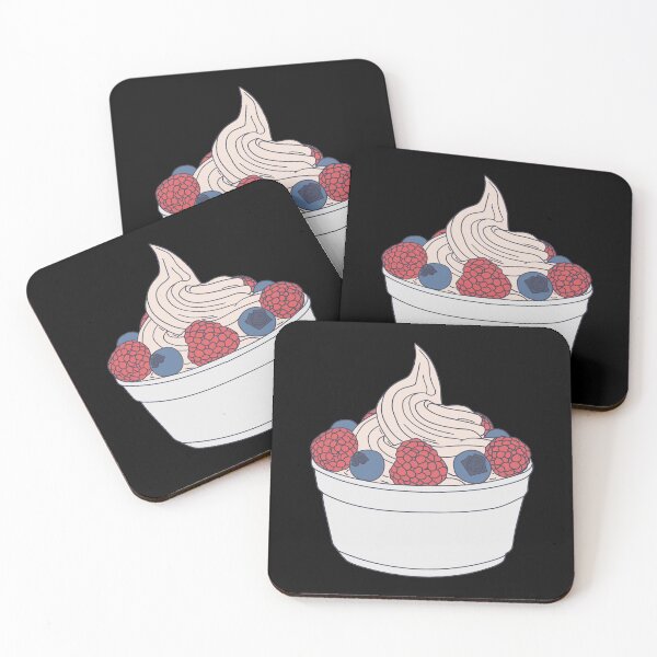 Item preview, Frozen Yogurt - Berry Topped Vanilla Fro Yo designed and sold by DeWinnes.