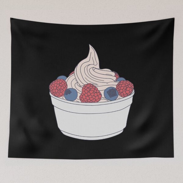 Item preview, Frozen Yogurt - Berry Topped Vanilla Fro Yo designed and sold by DeWinnes.