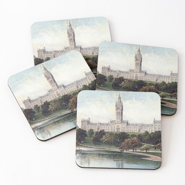 Item preview, Vintage Illustration of Glasgow University designed and sold by yourscotland.