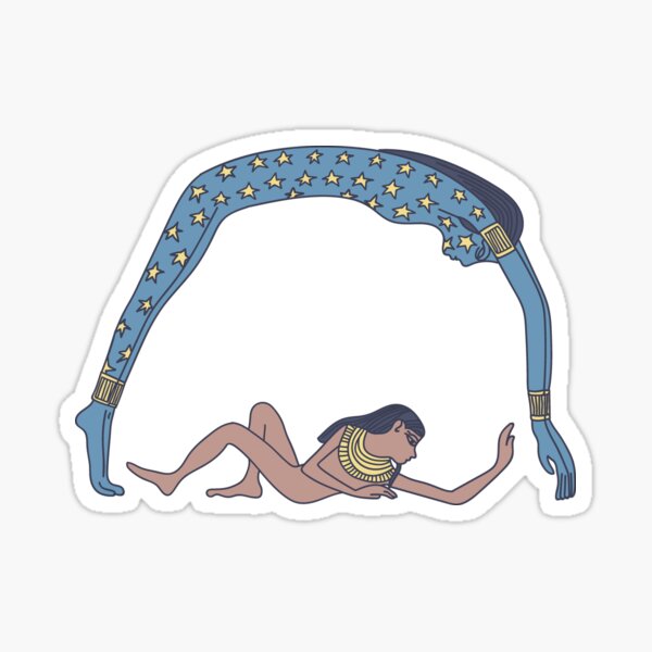 Item preview, Geb and Nut - Egyptian Deities - Night and Earth designed and sold by DeWinnes.