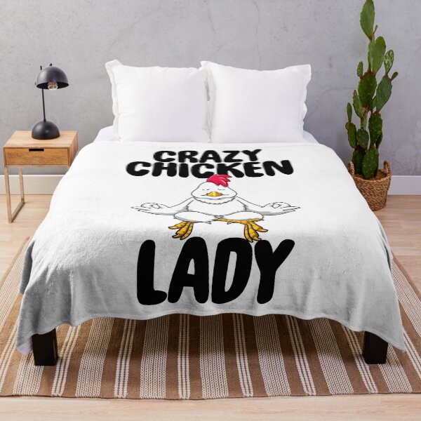 Item preview, Crazy Chicken Lady designed and sold by Bendthetrend.