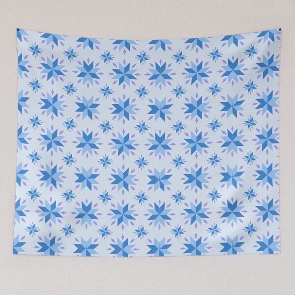 Item preview, Ice Stars Pattern designed and sold by RafaelLima7.