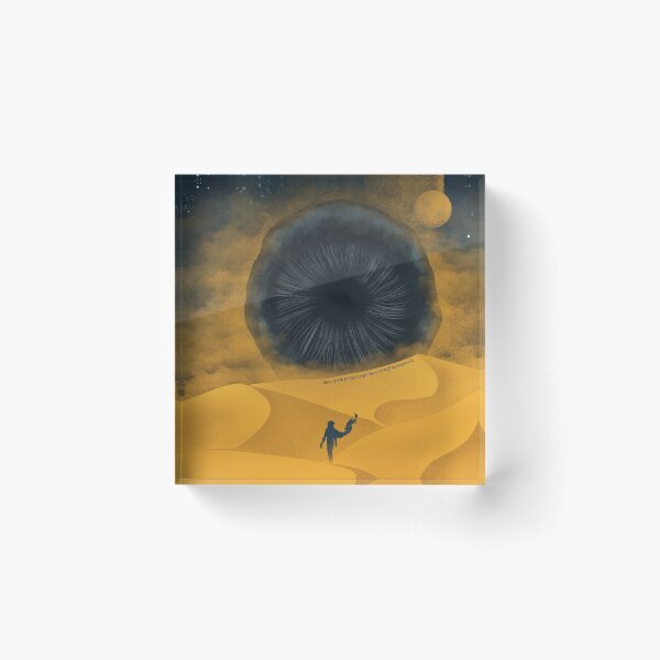The Great Shai-Hulud, Yellow Sand Acrylic Block