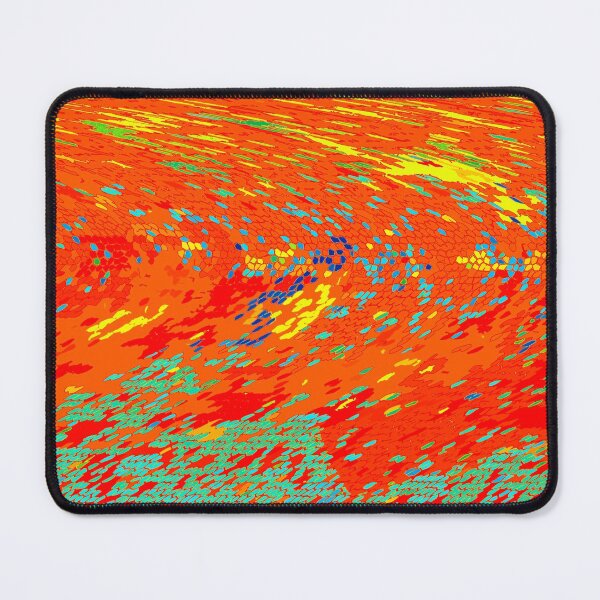 Item preview, Lava Wave Orange & Green designed and sold by rum1757.