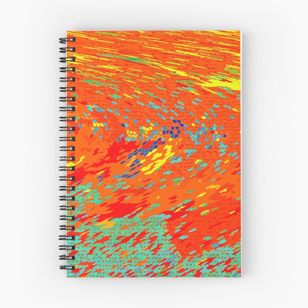 Item preview, Lava Wave Orange & Green designed and sold by rum1757.