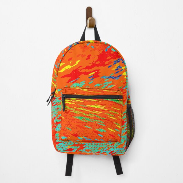 Item preview, Lava Wave Orange & Green designed and sold by rum1757.