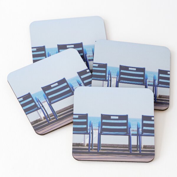 Item preview, Sillas azules icónicas de Niza | Fotografía artística de la Riviera Francesa designed and sold by CarolinaReina.