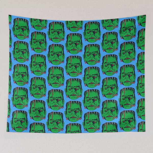 Item preview, Frankenstein Retro Distressed Tee designed and sold by MidnightDriveIn.