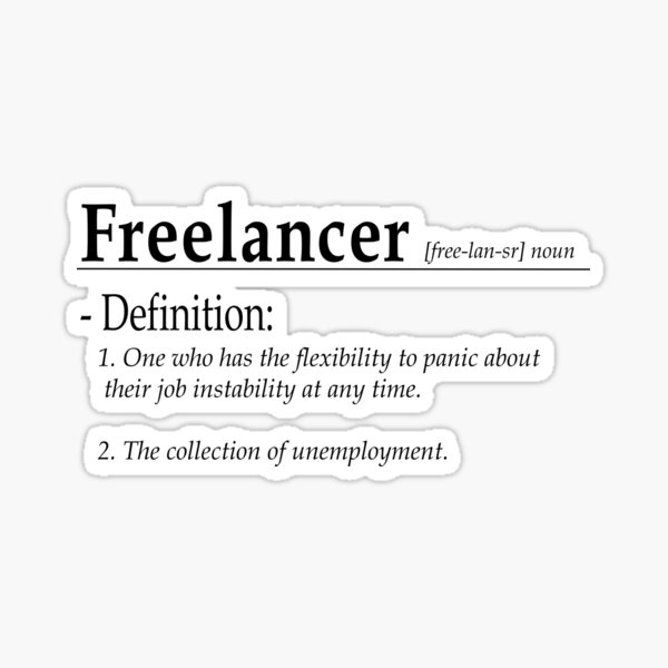 freelancer-funny-dictionary-definition-sticker-for-sale-by