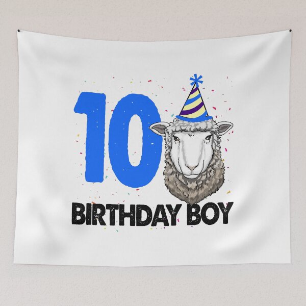 Item preview, Birthday Boy 10 Sheep designed and sold by Bendthetrend.