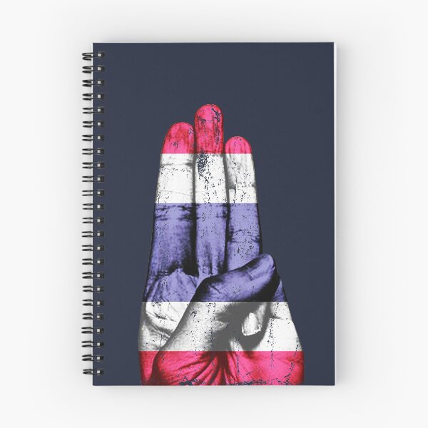 Item preview, Thailand Strong - Democracy Now -Free Thai Support Flag Gift designed and sold by NUMAcreations.