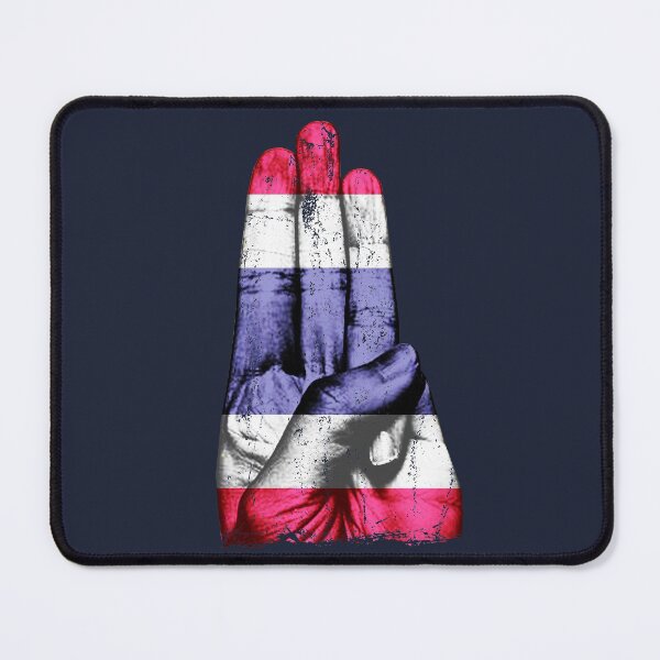 Item preview, Thailand Strong - Democracy Now -Free Thai Support Flag Gift designed and sold by NUMAcreations.
