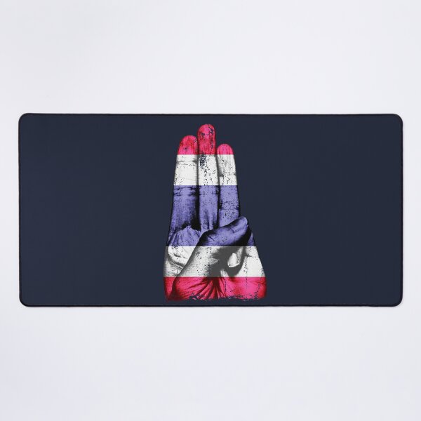 Item preview, Thailand Strong - Democracy Now -Free Thai Support Flag Gift designed and sold by NUMAcreations.