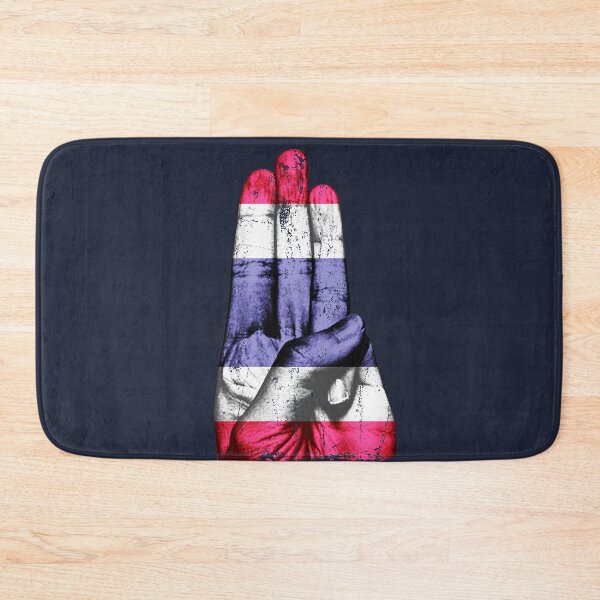 Item preview, Thailand Strong - Democracy Now -Free Thai Support Flag Gift designed and sold by NUMAcreations.