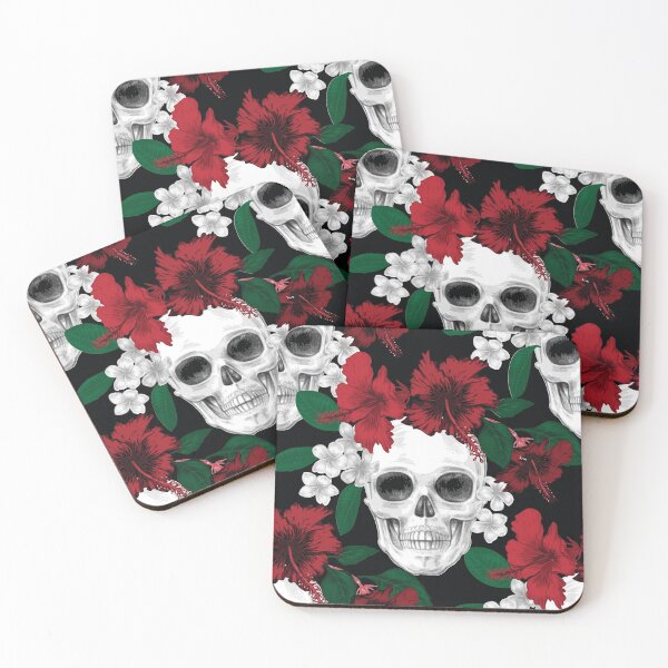 Item preview, Hibiscus Skull designed and sold by Herman Kruger.