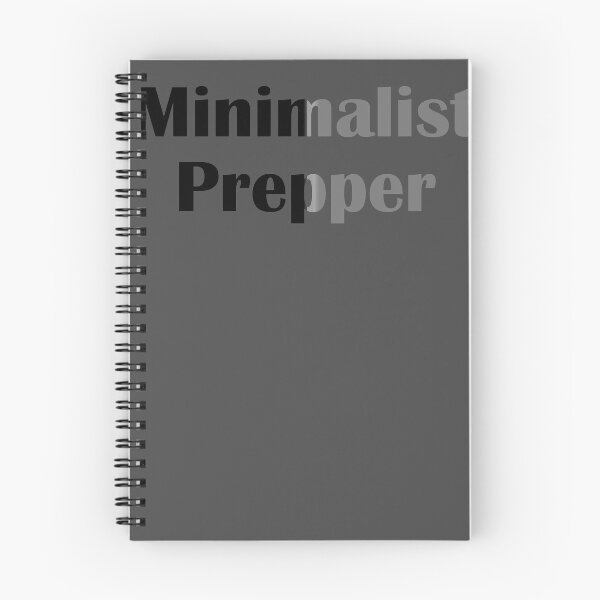 Item preview, Minimalist - prepper designed and sold by L3610N.