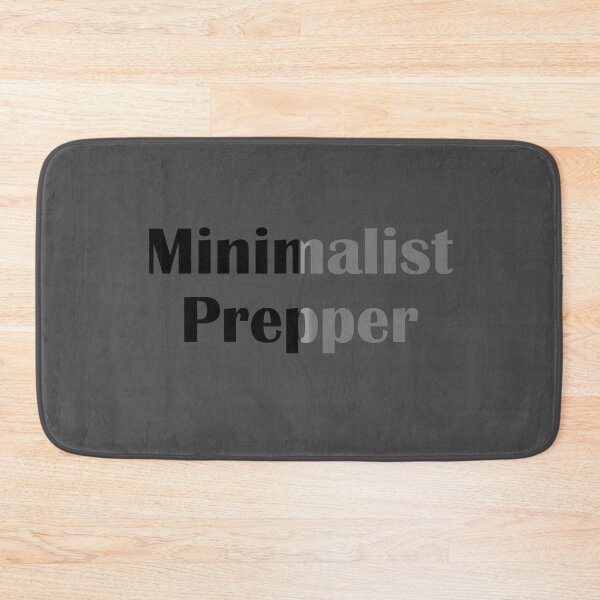 Item preview, Minimalist - prepper designed and sold by L3610N.