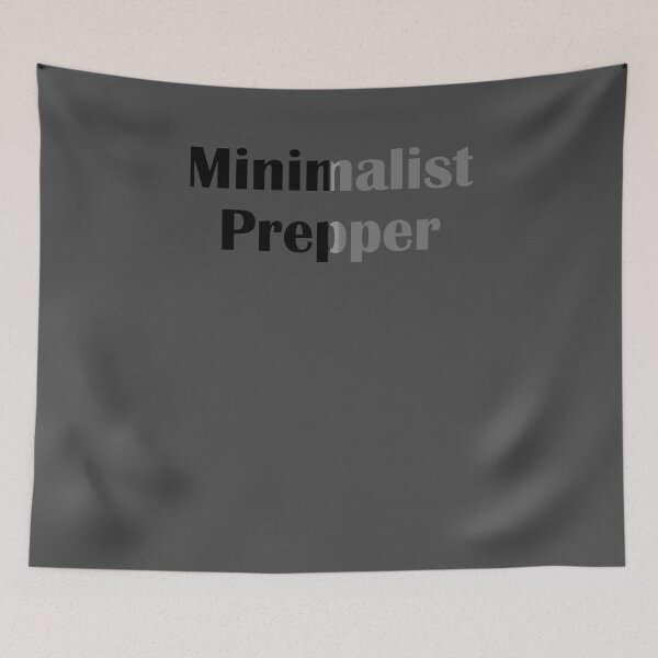Item preview, Minimalist - prepper designed and sold by L3610N.