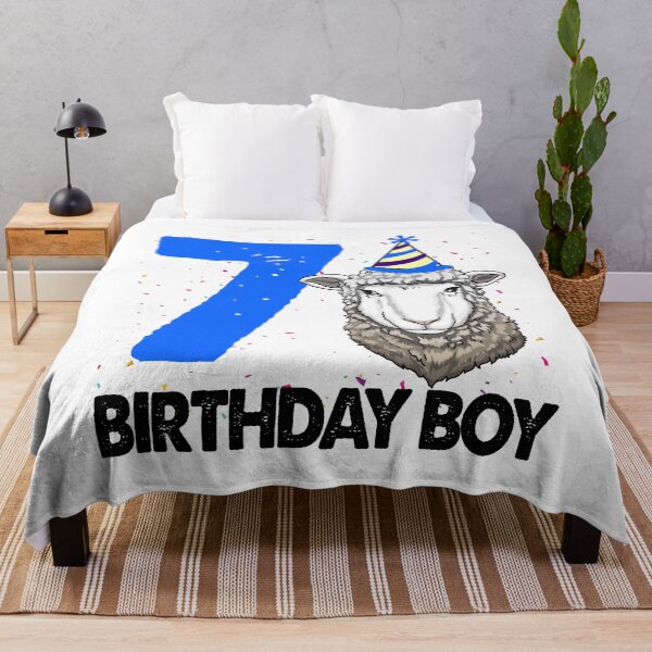 Item preview, Birthday Boy 7 Sheep designed and sold by Bendthetrend.