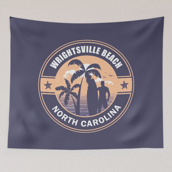 Item preview, Wrightsville Beach North Carolina Summer Surf Design designed and sold by CynthiaGraphics.