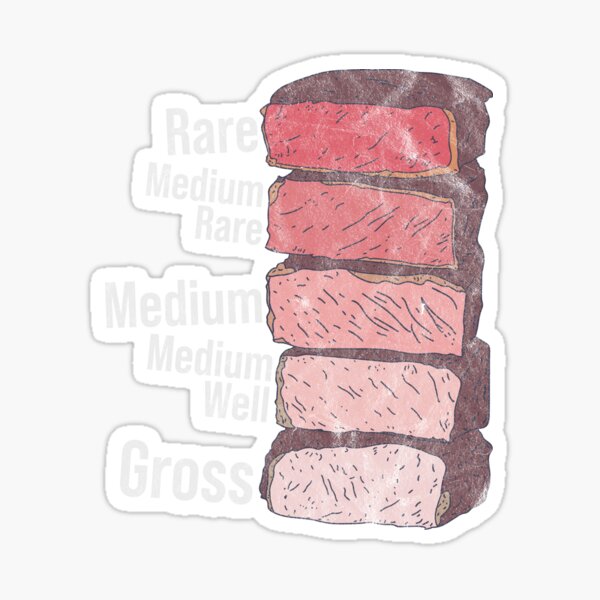 Steak Holder - Steak - Sticker