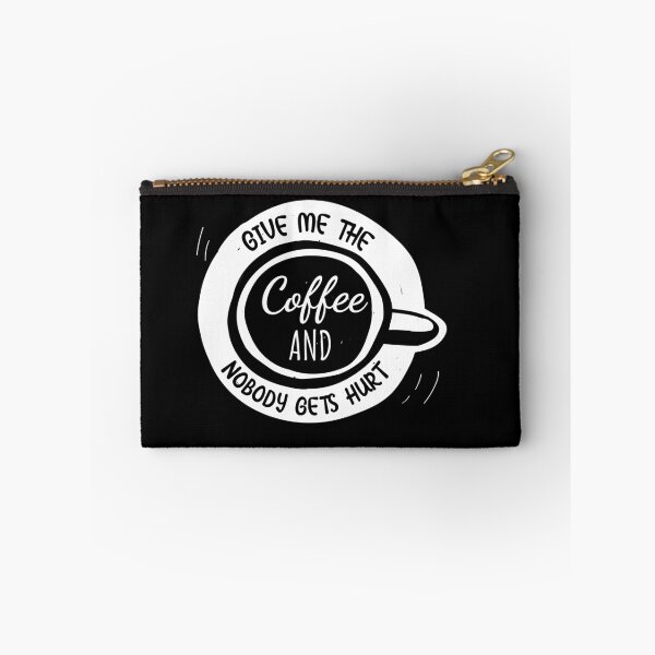 Aperçu de l'œuvre Donnez-moi juste le café et personne ne sera blessé créée et vendue par Hot From Oven.
