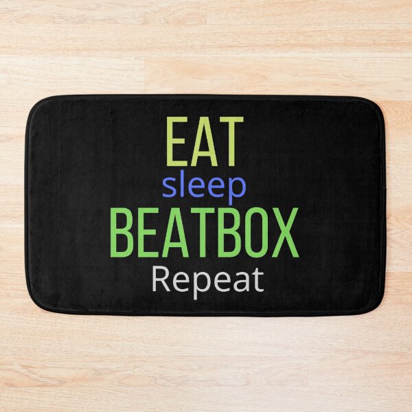 Item preview, eat sleep beatbox repeat designed and sold by Oreo2020 Creations.