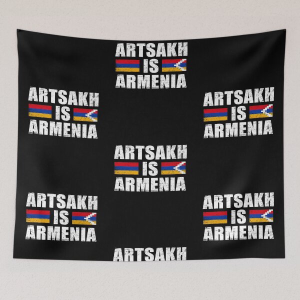 Item preview, ARTSAKH is Armenia - Artsakh Strong - Armenia Artsakh Flag designed and sold by NUMAcreations.