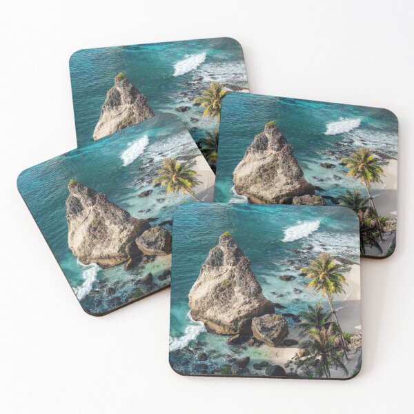 Item preview, Huge Rock Palm Trees Beach designed and sold by Two Palm Tree.