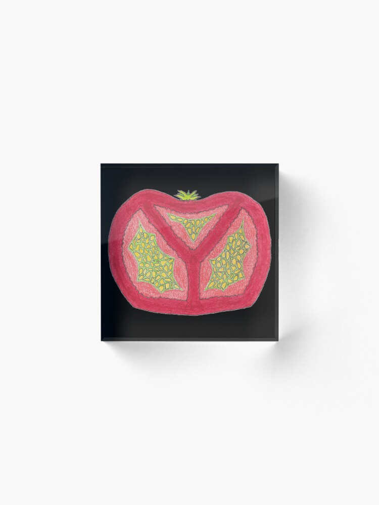 Alternate view of M.I. #119 |☽| Similar Differences Acrylic Block