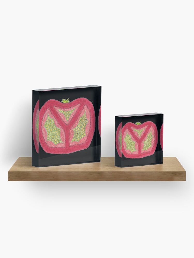 Alternate view of M.I. #119 |☽| Similar Differences Acrylic Block