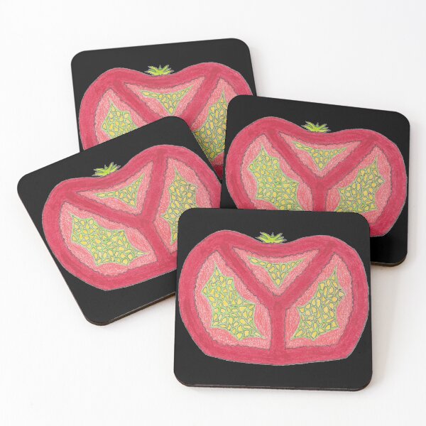 M.I. #119 |☽| Similar Differences Coasters (Set of 4)