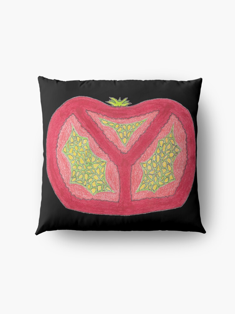 Alternate view of M.I. #119 |☽| Similar Differences Floor Pillow