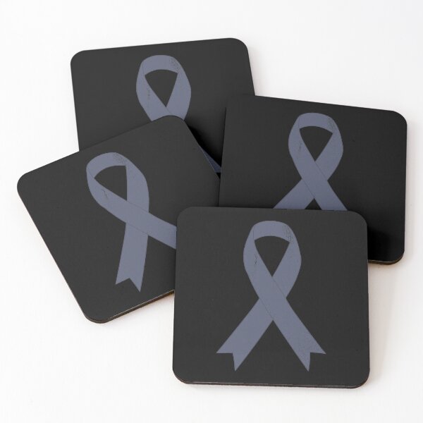 Item preview, Distressed Skin Cancer - Black Ribbon - Awareness designed and sold by DeWinnes.