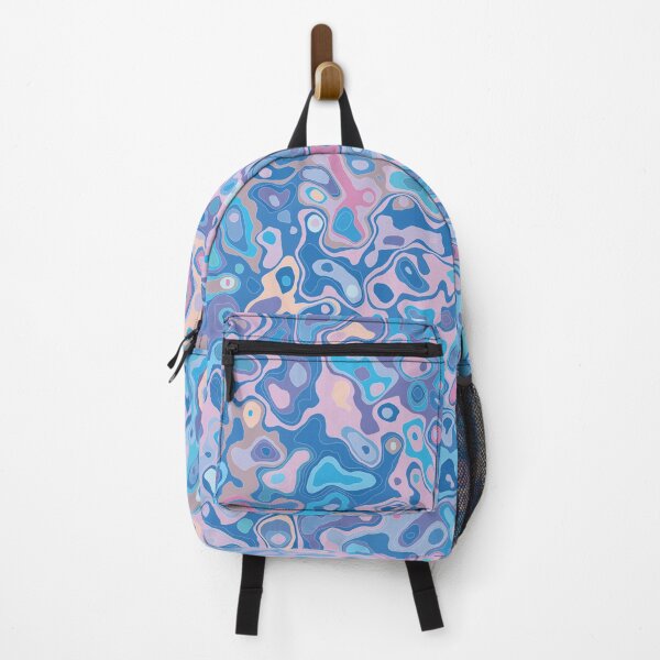 Item preview, Trapped in the 90s abstract vaporwave pastel colors pattern designed and sold by pignpix.