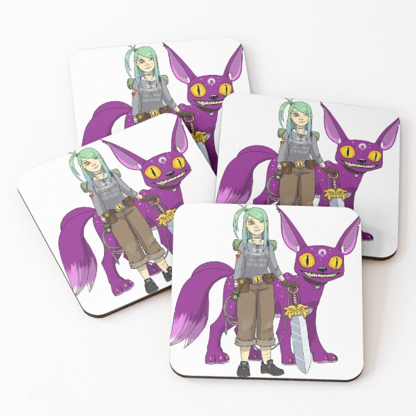 Item preview, Girl and her Thing designed and sold by Goshzilla.