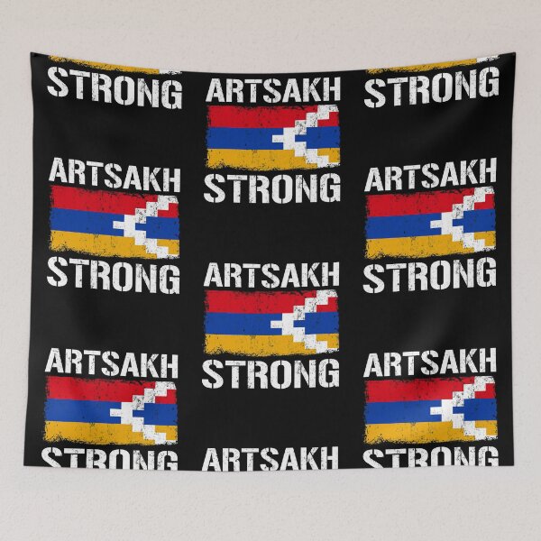 Item preview, Artsakh Strong Support - Artsakh is Armenia - Armenian Flag designed and sold by NUMAcreations.
