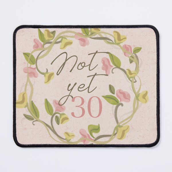 Item preview, Not Yet 30 | 29th Birthday | 30th Birthday Art designed and sold by jstardustwc.