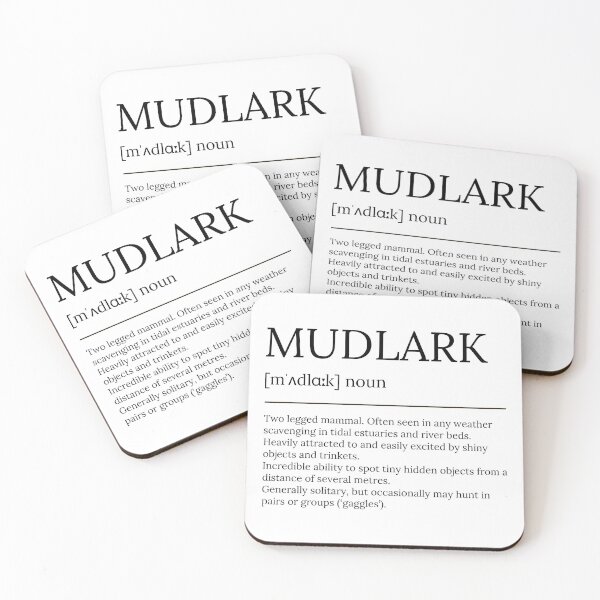 Item preview, Funny Mudlark Dictionary Definition designed and sold by Alterna Tees.