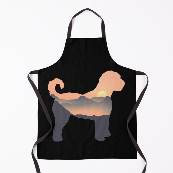 Item preview, Goldendoodle Dog Silhouette Sun Mountain Gift designed and sold by alaechamlal.