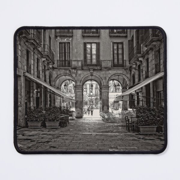 Item preview, Plaça Reial, Barcelona B&W designed and sold by tomg.