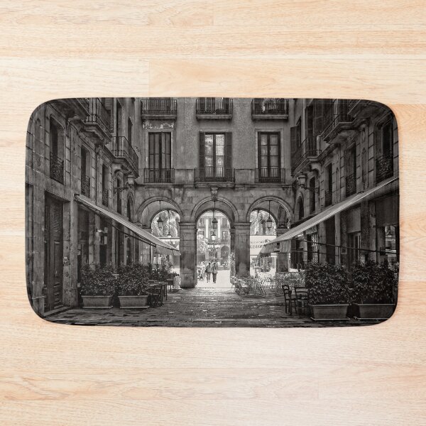 Item preview, Plaça Reial, Barcelona B&W designed and sold by tomg.