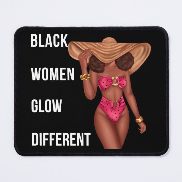 Item preview, Black Women Glow Differently designed and sold by PRB1989.