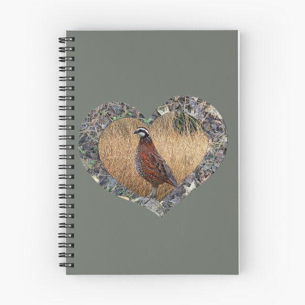 Item preview, Bobwhite Quail in Camouflage Heart Design for Quail Hunters and Outdoorsmen designed and sold by LifeCrush.