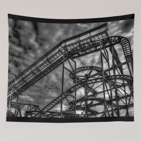 Item preview, Monochrome Rollercoaster designed and sold by axp7884.