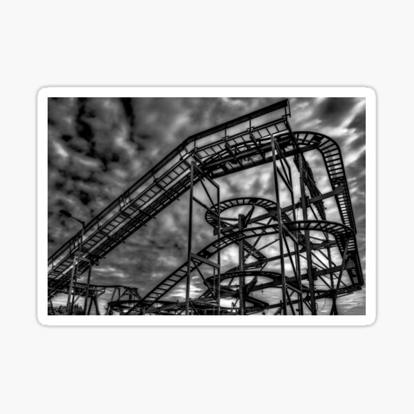 Item preview, Monochrome Rollercoaster designed and sold by axp7884.
