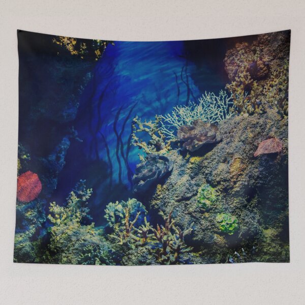 Item preview, Colourful ocean aquarium designed and sold by lena-maximova.