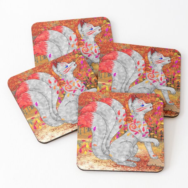 Item preview, Kitsune in Fall designed and sold by AmoraBlade.