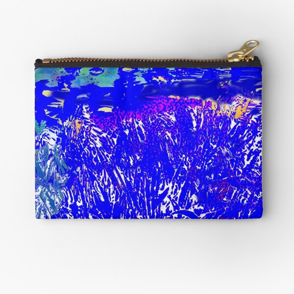 summer blue Zipper Pouch