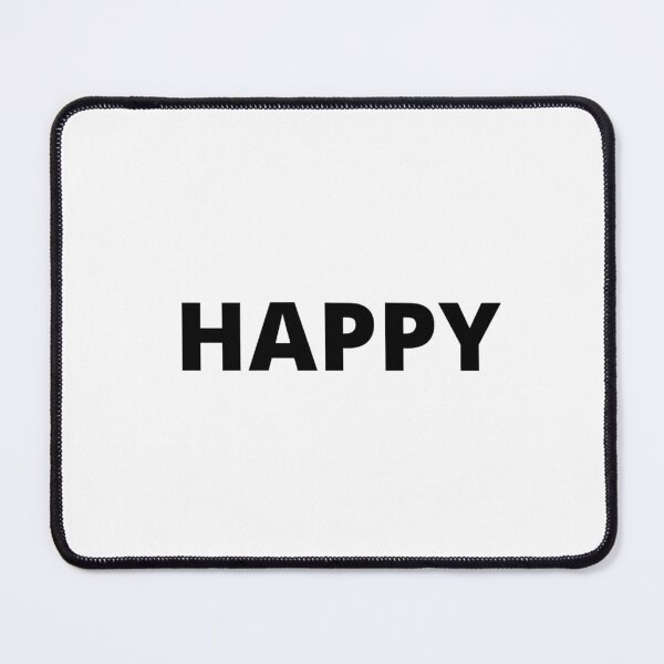 Item preview, HAPPY - yoga and meditation designed and sold by HONESTmerch-.